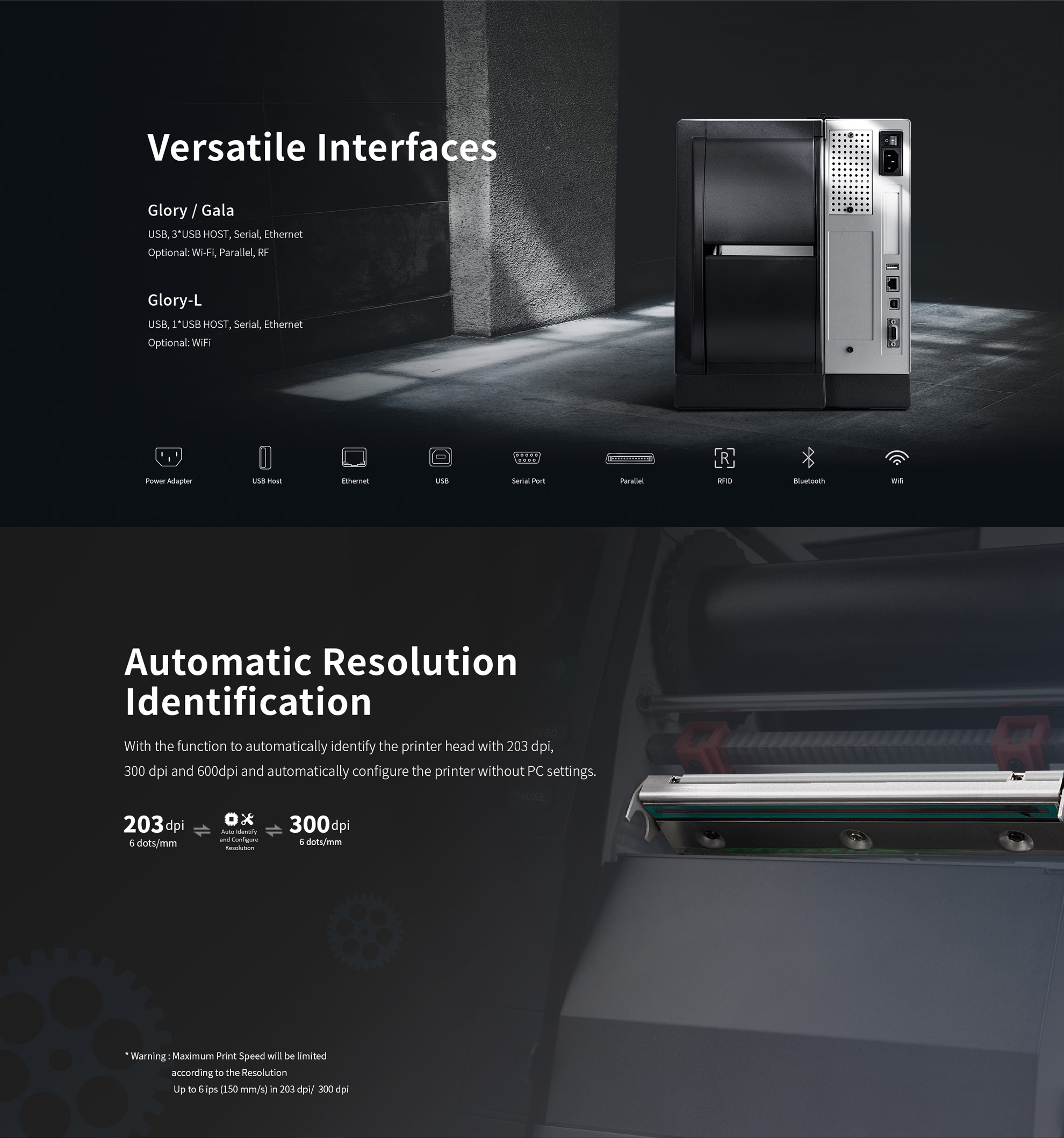 Industrial Label Printer